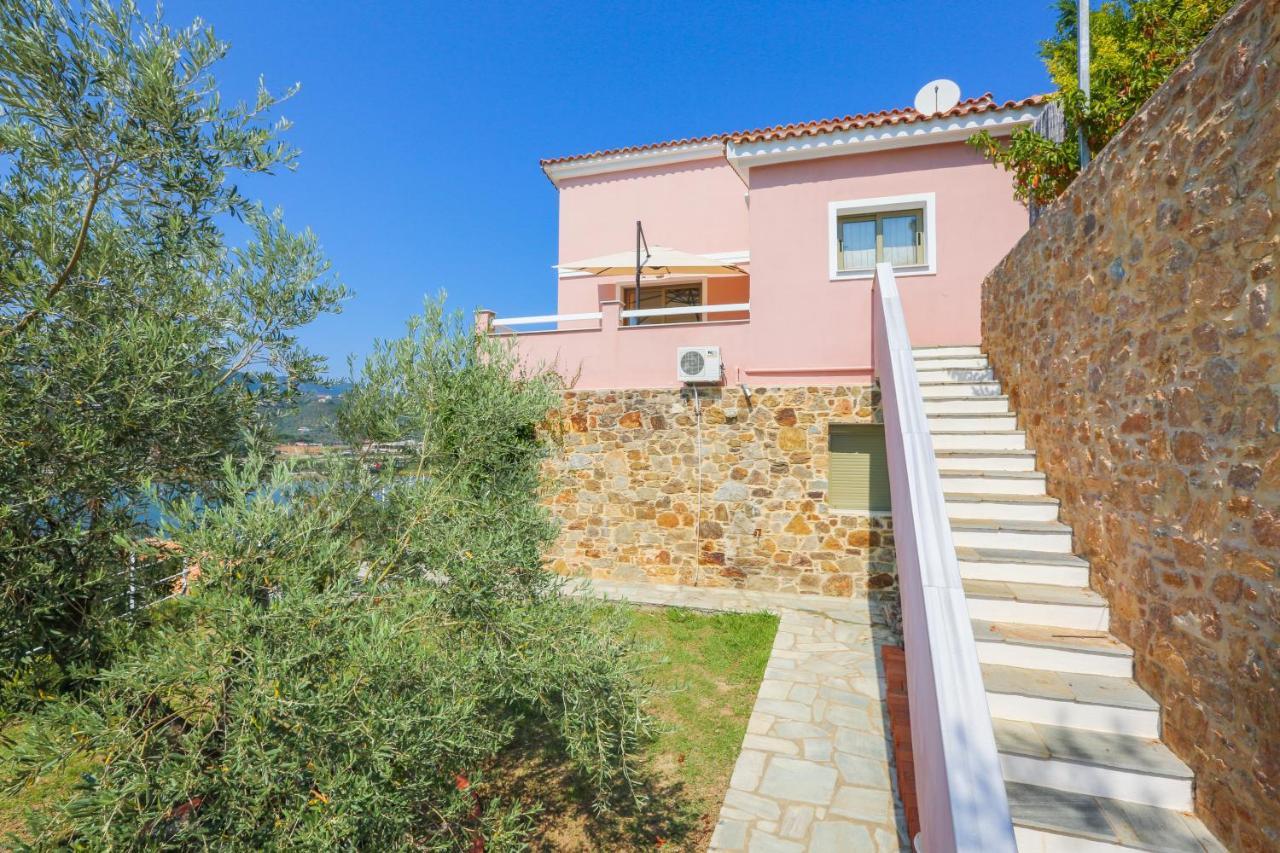 Skiathos Seaview Villa With Pool Punta Екстериор снимка