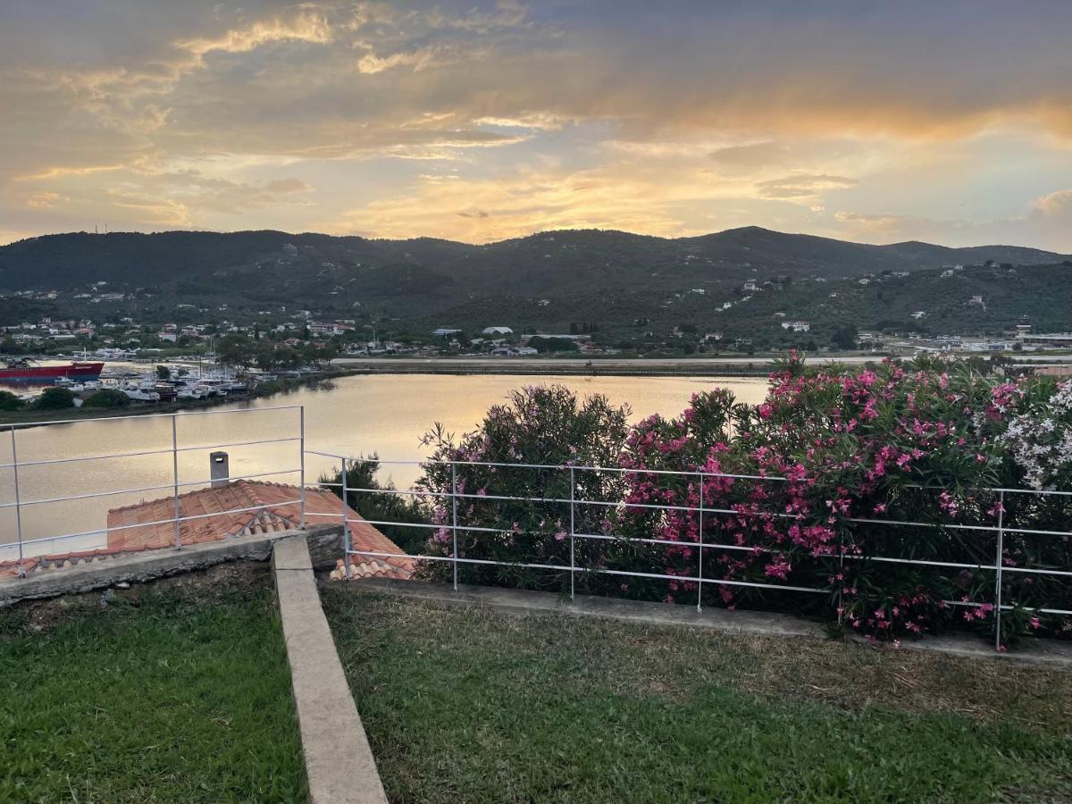 Skiathos Seaview Villa With Pool Punta Екстериор снимка
